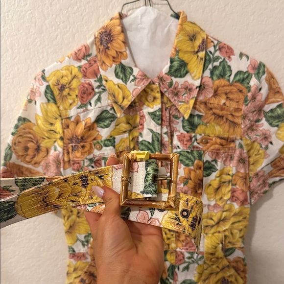 Zimmermann Yellow and Pink Floral Dress - Picture 4 of 8